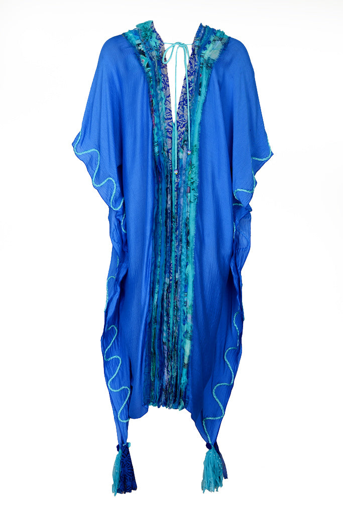 Women's Bohemian Kaftan Asymmetrical ...